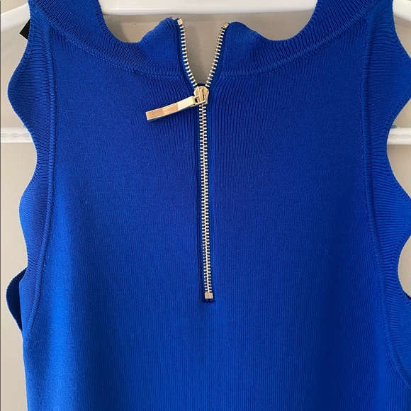 Ted Baker Synthetic Rianori Knitted Swing Dress in Blue Size 1 - Picture 4 of 6